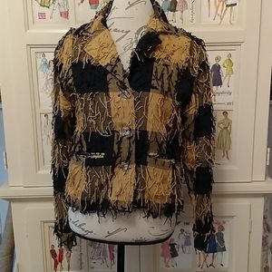 Kindred Spirit mustard/black jacket Sz M